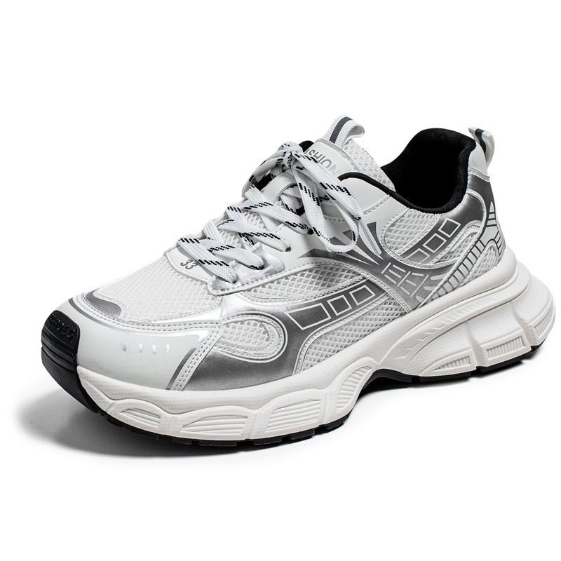 Сетчатые массивные кроссовки, дышащие, спортивные, повседневные, модная платформа, удобная обувь 39