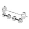 Yimai Electroplated Adjustable Barbell & Dumbbell Set
