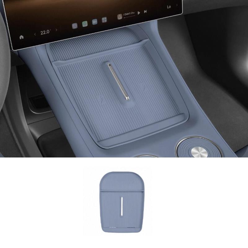 For Xiaomi YU7 2025 2026 Central Control Wireless Charging Silicone Pad Water Cup Pad Storage Pad Accessories