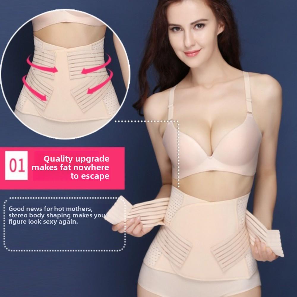 Thin Postpartum Body Shaper Belt Stickable Slimming Shapewear Fashion Women Girdle Belt  Postpartum