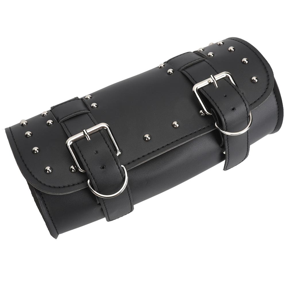 Motorcycle Tool Bag Waterproof Universal Retro Synthetic Leather Motorcycle Front Rear Bag