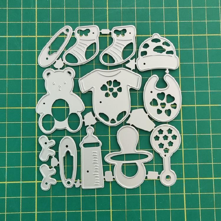 Decorative Embossing Die Cuts for Birthday Card Making DIY Scrapbooking Albums
