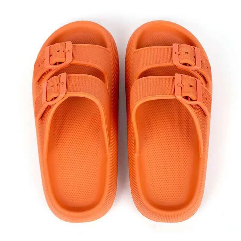 New Style Thick Sole Summer Slides: Soft, Squishy Single Strap for Women and Men