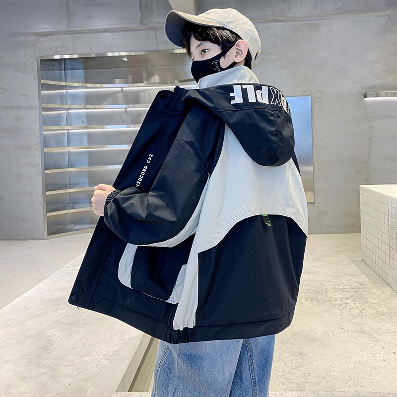 Kinder Mode Lässiger Mantel 2025 Frühling und Herbst Jungen Trench Handsome Storm Jacke