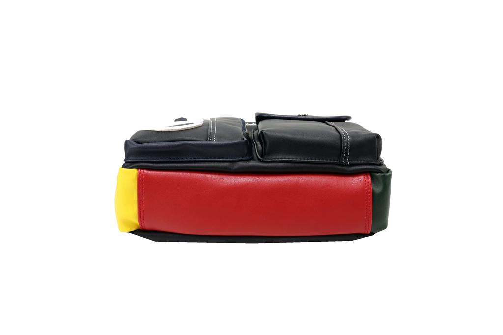 Castelbajac Domine Shoulder Bag 024113 Black