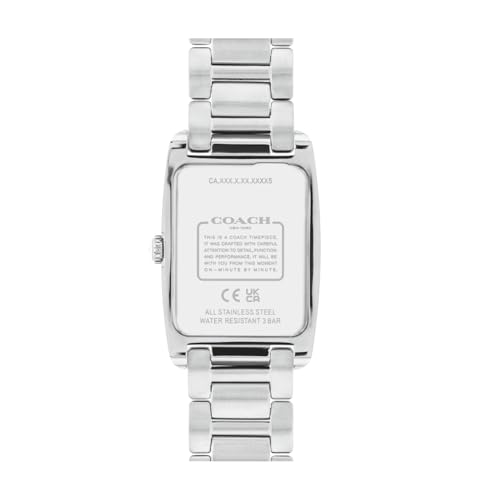 Coach Reese Watch (Officially Imported) 14504315 Women's Silver