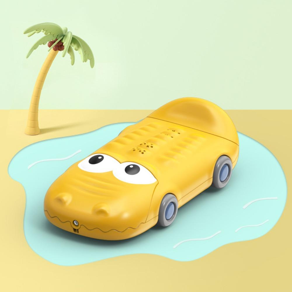 

Легкий телефон-прорезыватель Многофункциональная музыкальная голосовая игрушка Новые детские развивающие игрушки жёлтый