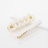 Women's Acrylic Chain Straight Line Hairpin Set