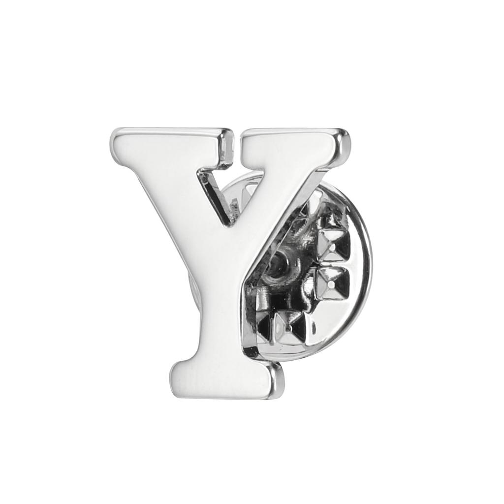 Uxcell Letter Lapel Pins, Initial Alphabet Collar Pins Letter Brooch Pins for Women Men Shirt Dress Suits Coat Collar Letter A-Y