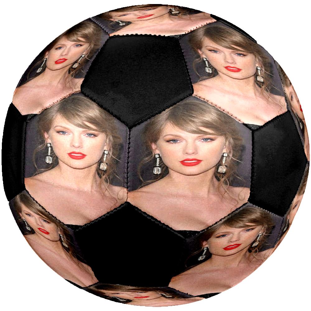 Taylor Theme Size 5 Soccer Ball, Suitable for Both Indoor and Outdoor Matches, a Gift Suitable for Everyone.