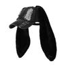 Long Rabbit Ears Adjustable Snapbacks Cap for Women Teens Winter Autumn Distressed Dad Hat Daily Fashion Accessories