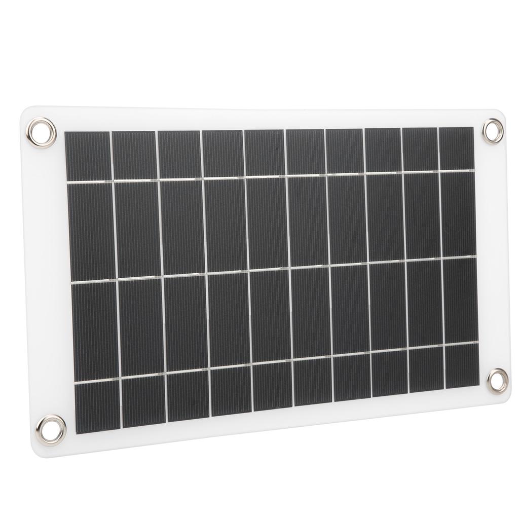 Solar Panel Portable Charger Plate Power Supply for Outdoor Mobile Phone 31x18cm