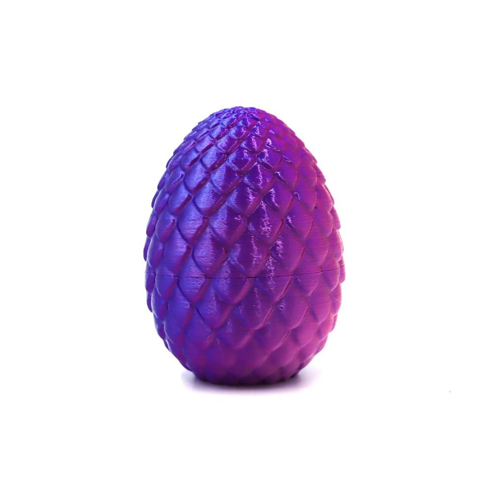 3D Printed Articulated Chinese Dragon Egg Ornament - Toy Figurine Gift Handicraft