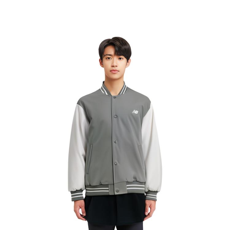 New Balance Puffer Jacket Men's Gray AMJ33332-TAG