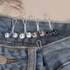 U-Shaped Pearl Brooch Fixed Straps Anti Slip Scarf Pin Diy Sewing Multi-Purpose Scarf Adjuster Lady Fixed Pins