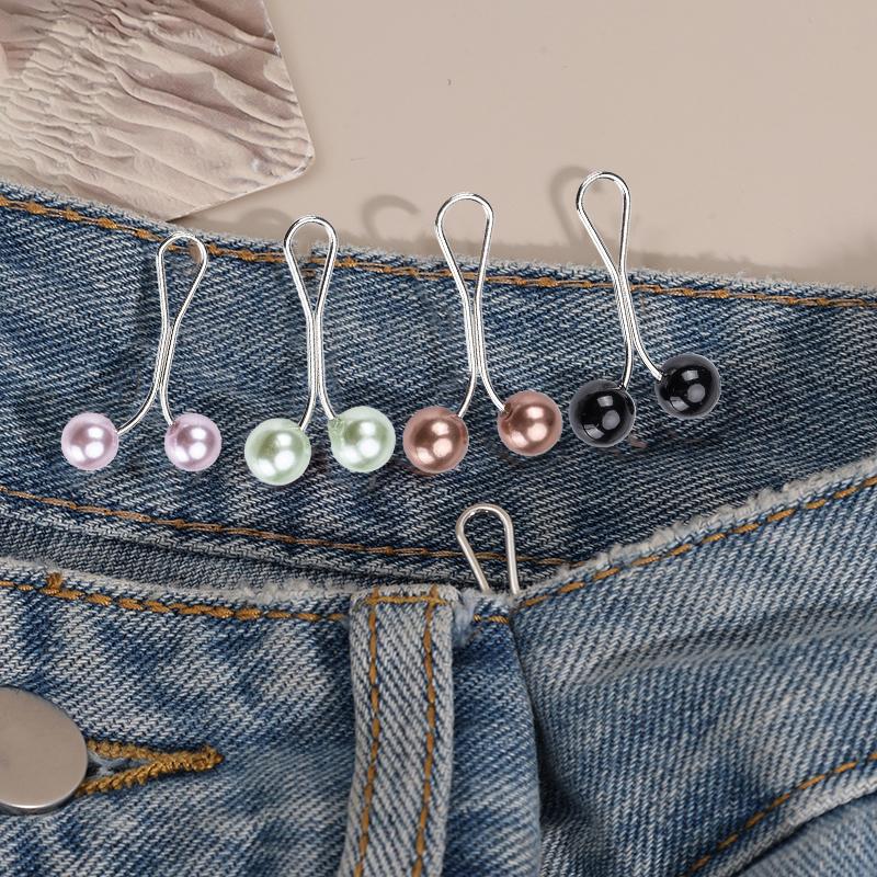 U-Shaped Pearl Brooch Fixed Straps Anti Slip Scarf Pin Diy Sewing Multi-Purpose Scarf Adjuster Lady Fixed Pins