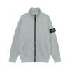 Stone Island Compass Patch Basic Hoodless Sweatshirt Loose Fit Men Women Casual Daily Wear