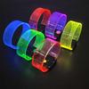 Laser-Engraved Luminous TPU Bracelet for Concert Cheers