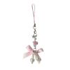 Multipurpose Sturdy Alloy Pearls Bowknot Keychain for Adding A Touch Of Elegant to Any Stylish Outfits Daily Use