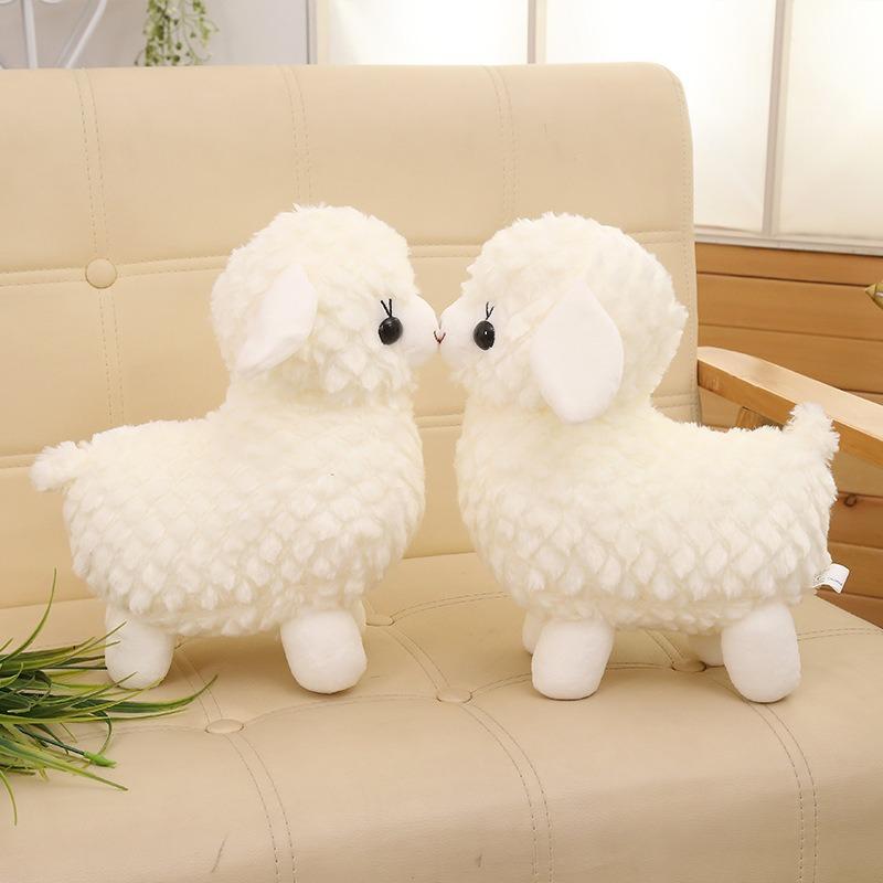 Non-Toxic Little Sheep Doll Cute Plush Toy Little Sheep Doll Ornament Alpaca Doll Grabbing Doll Event Gift Birthday Gift Giving To Friends