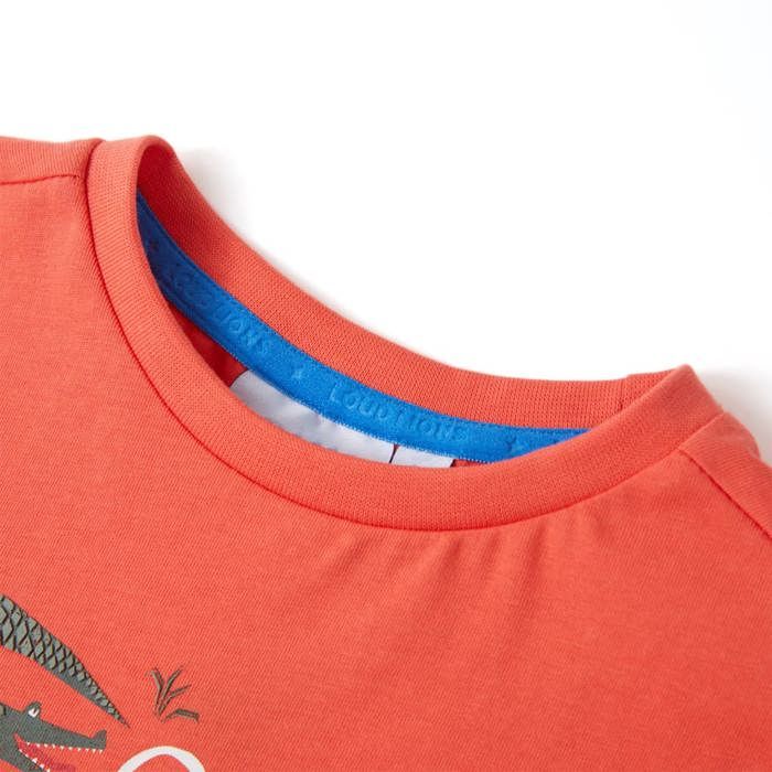 Kids' Short-sleeved T-shirt Light Red 92/104/116/128/140