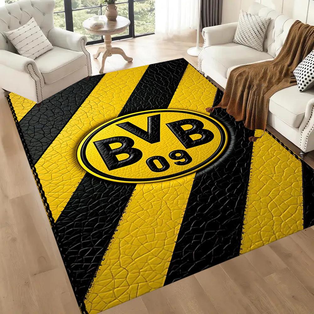 Borussia Dortmund Floor Mat Suitable For Outdoor Decorate Room Entryway Game Room Antislip Carpet Anime Office Decor