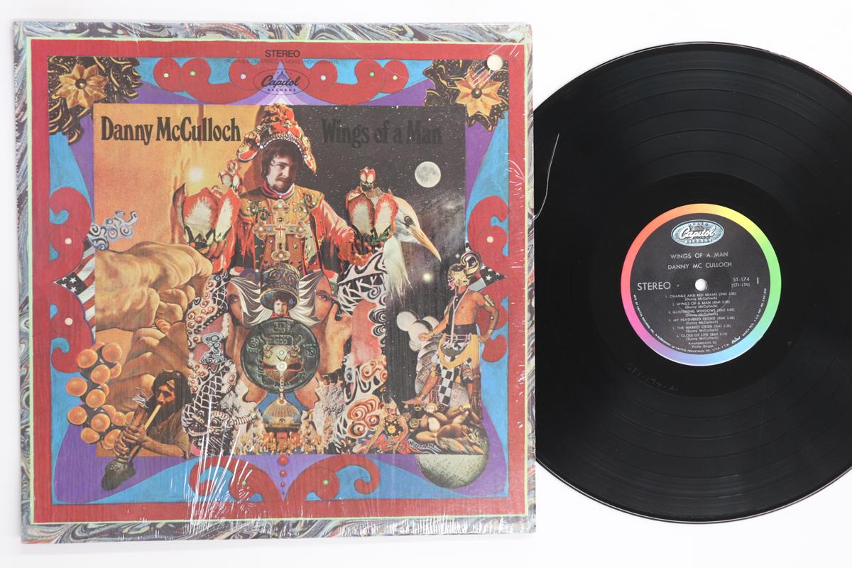 

LP Record DANNY MCCULLOCH Wings Of A Man ST174 CAPITOL 1969 US Rock Used