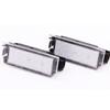 Car Flashing Car LED License Plate Light For Renault Clio Laguna 2 Megane 3 Twingo Master Vel Satis Opel Movano Number Lamps