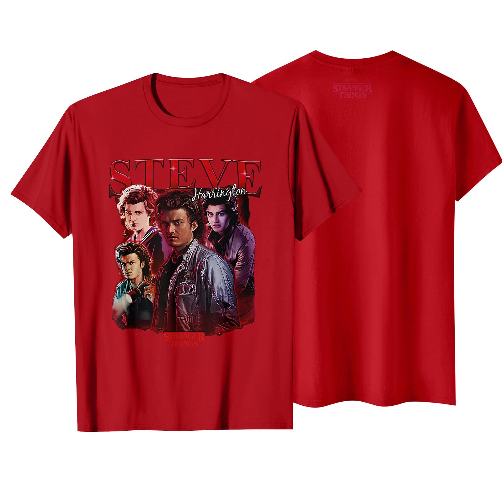 

Детская повседневная футболка с коротким рукавом и принтом букв 120 красный