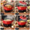 Triangle Dragon Electric Ceramic Hot Pot