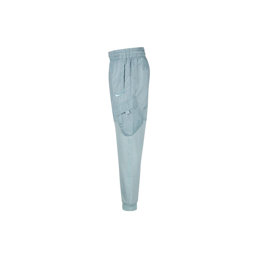 Nike Pantaloni Sport Tricotați Pentru Copii Joacă în Aer Liber Ușor de Purtat Material Îmbinat Croială Relaxată Fleece Articole de Jos pentru Copii Mineral FD3241-309
