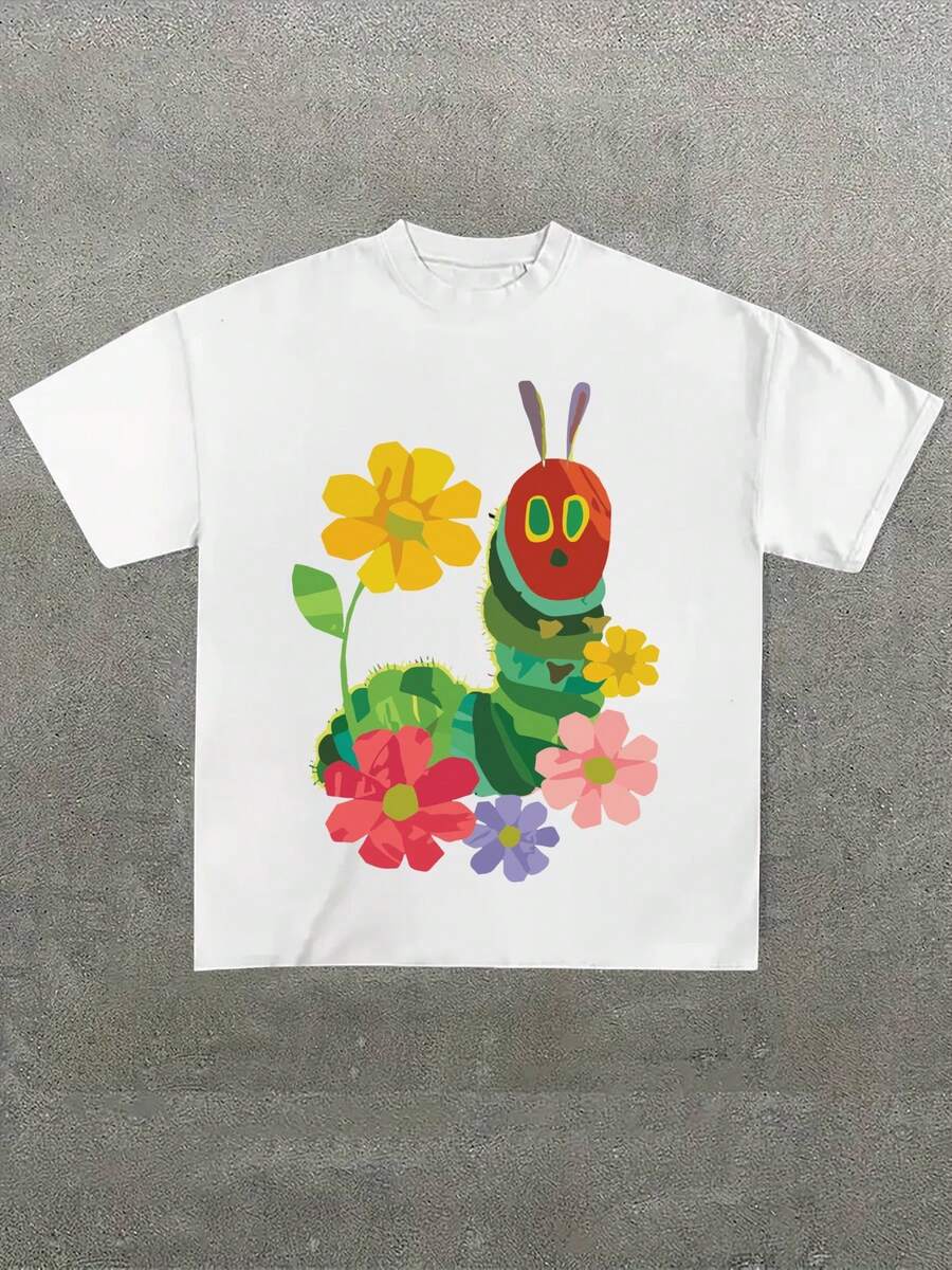 

Eric Carle s Caterpillar-Themed Graphic Unisex T-Shirt S