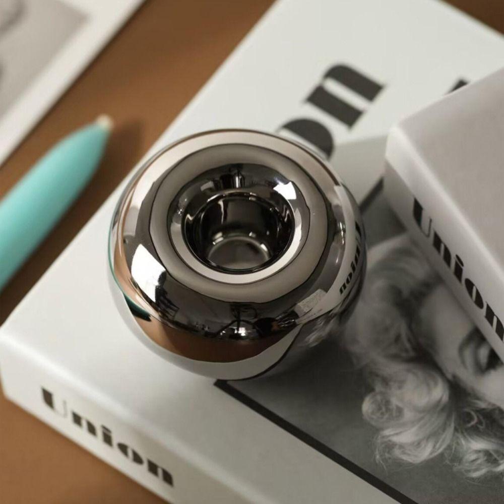 Crafts Ceramic Candle Holder Modern Delicate Candlestick Decorative Art Wax Melt Burner Home