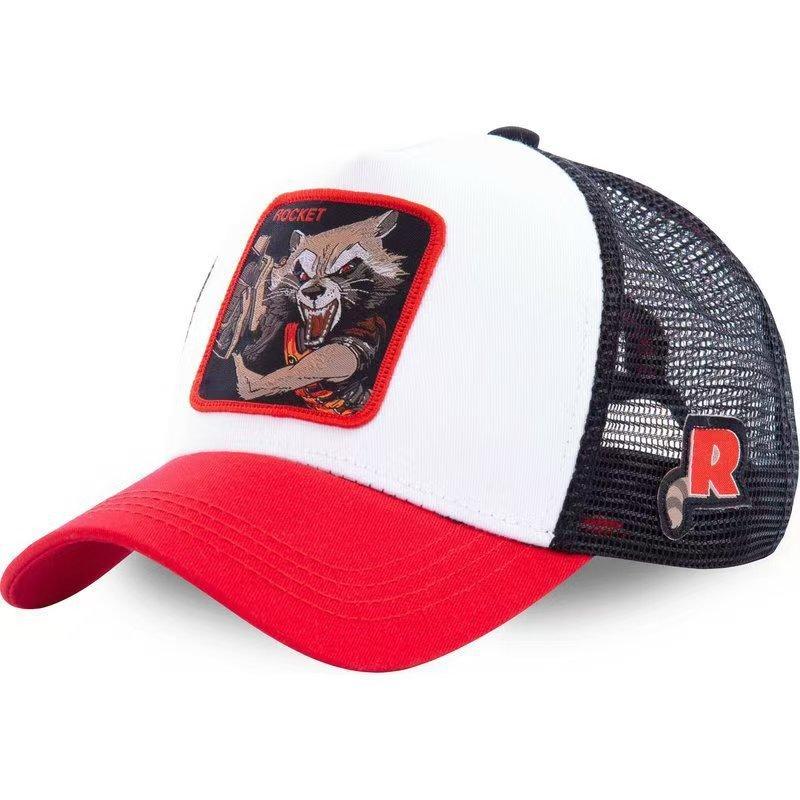 Baseballová čepice Marvel Iron Man s výšivkou a prodyšnou bavlnou pro fanoušky a běžné nošení