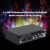 Professional Recording Microphone   Interface   5V Type-C USB and Data   USB 2.0 Mixing Console Microphone Sound Card