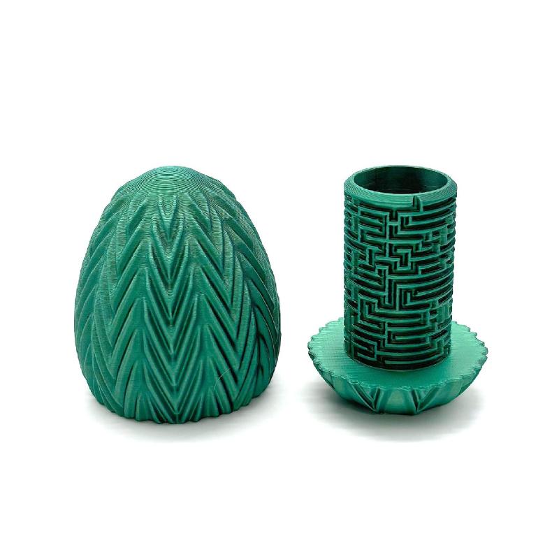 

3D Printed Egg-Shaped Maze Gift Box Money Box for Cash Gifts Puzzle Unlocking Box Easter Gift Box with Hidden Compartments