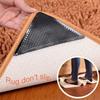4PCS Mat Grippers Non-Slip Rubber Sticker for Tile Hardwood Floors