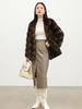 Sable fur coat Russian sable short coat thickened fur women's clothes stand-up collar farmer's new
