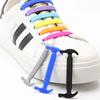 12Pcs/Set Elastic Silicone Shoelaces Practical Fashionable for Men Women Lazy Hammer Type Shoe Laces Sneakers No Tie Shoelaces