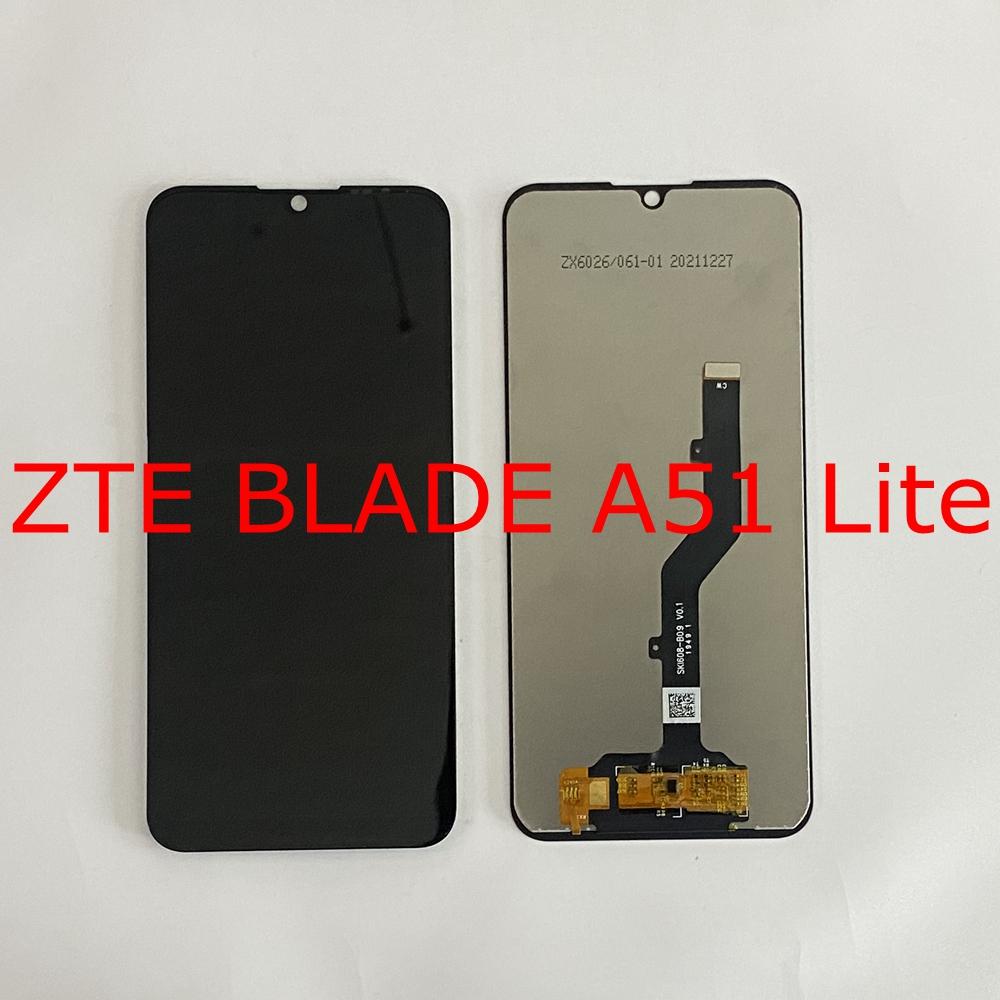 

Полный комплект ЖК-экрана и дигитайзера для ZTE Blade A51 Lite;черный; + Инструменты
