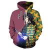 2026 Bandai *Demon Slayer* Cosplay/Anime Hoodie Streetwear Harajuku Y2K Style Comfortable Hooded Pullover Sweatshirt