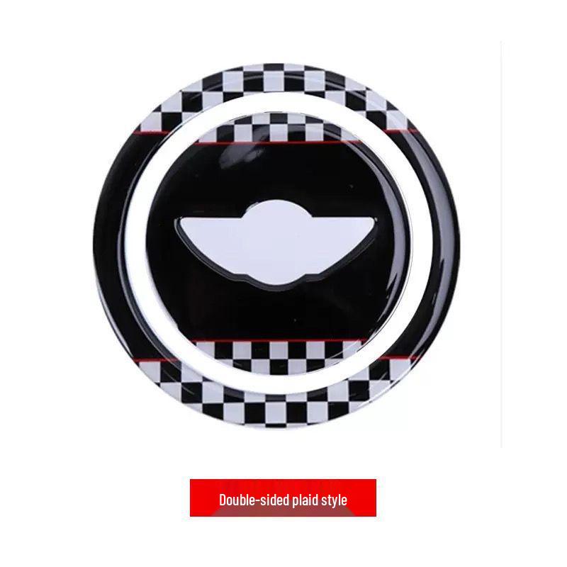 BMW MINI Cooper Interior Steering Wheel Logo Customization Sticker