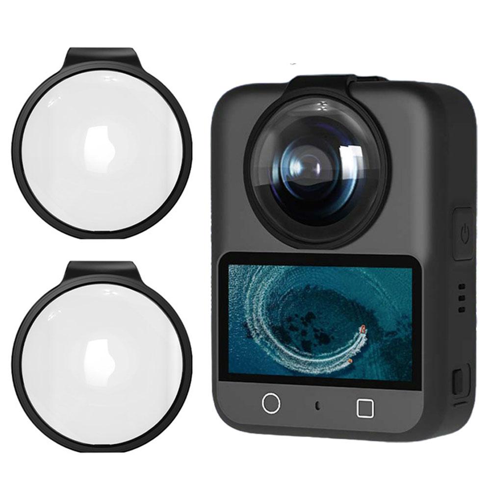 High-end Lens Guard Cap For DJI OSMO 360 Accessories HD Glass Lens Protector Cover Scratch/Drop/Dust Proof Cap Transparency
