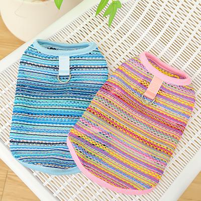 Gilet Primaverili Estivi per Gatti Abbigliamento per Cani Animali Domestici Vestiti per Gatti Animali Domestici Cani Grandi Golden Retriever Protezione Solare
