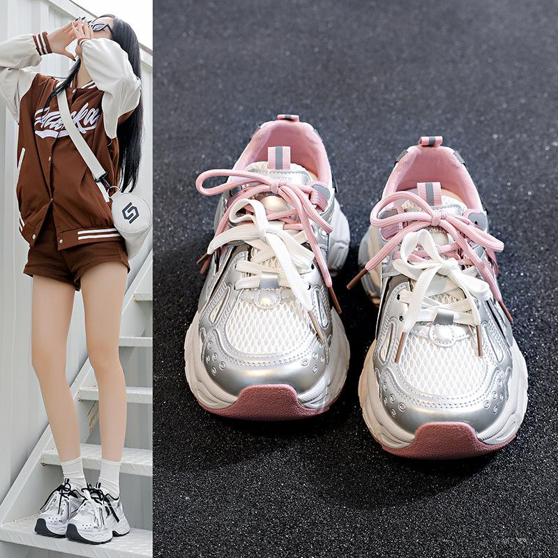 KT dad shoes autumn new thick-soled light and not tired casual shoes sports