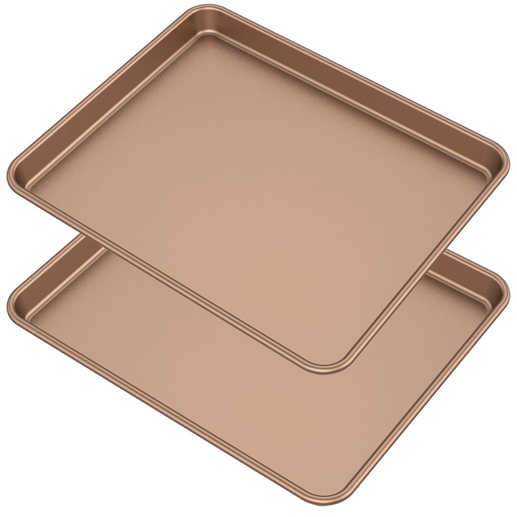 2 Pcs Baking Pan Non-stick Baking Tray Heat Resistant Cake Bread Baking Sheets Tiramisu Cake Mold for Oven Kitchen Accessories