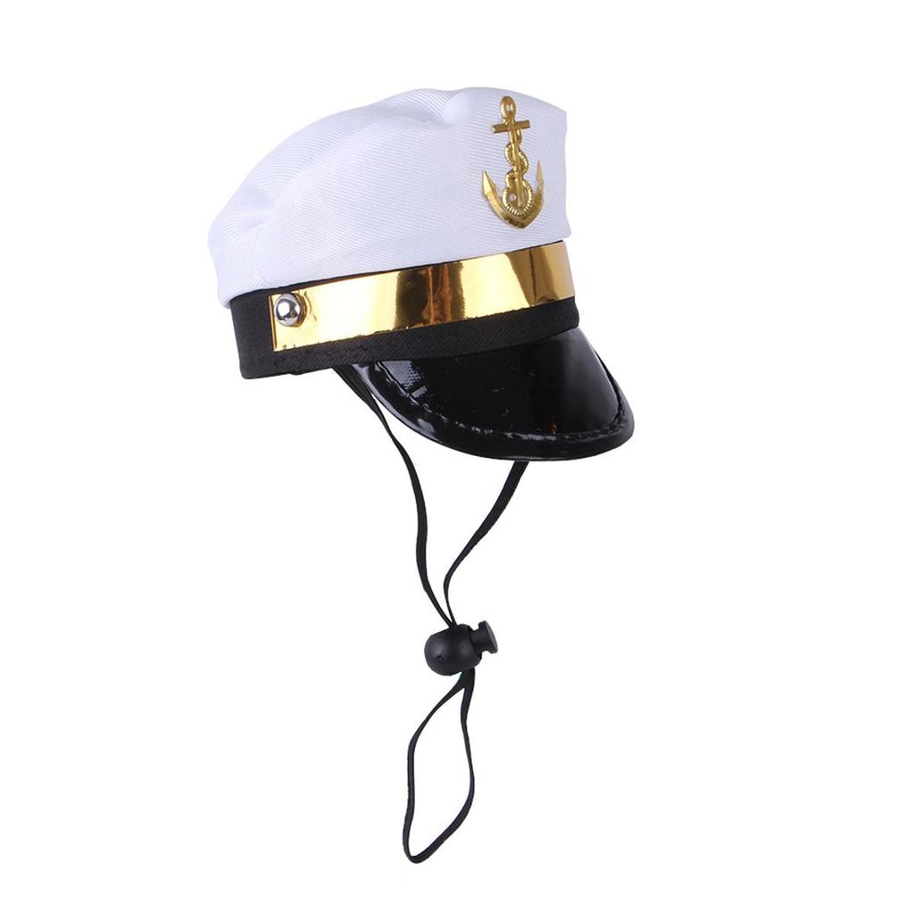 Indoor Adjustable Chin Strap Cute Outdoor Pet Supplies Halloween Cap Dog Visor Hats Cat Costume