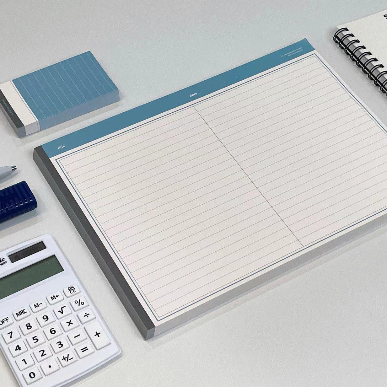Xiaohongshu Tearable Photo Paper Notebook - High-Style Student Edition