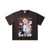 260 GSM Double Yarn 32 Count 100% Cotton My Dress Up Darling V1 Print Unisex Heavy Cotton T Shirt