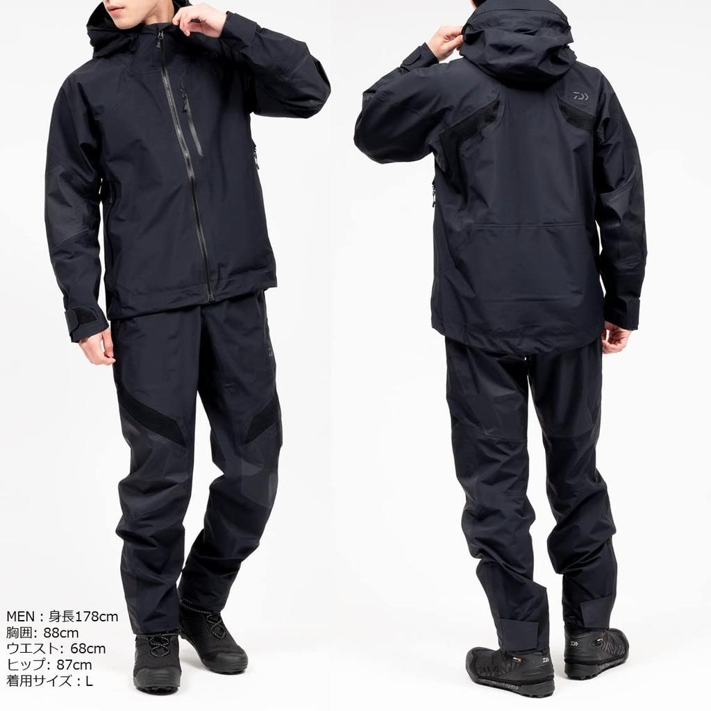 Rain Jacket Orange Red L [Daiwa] DR-1323J